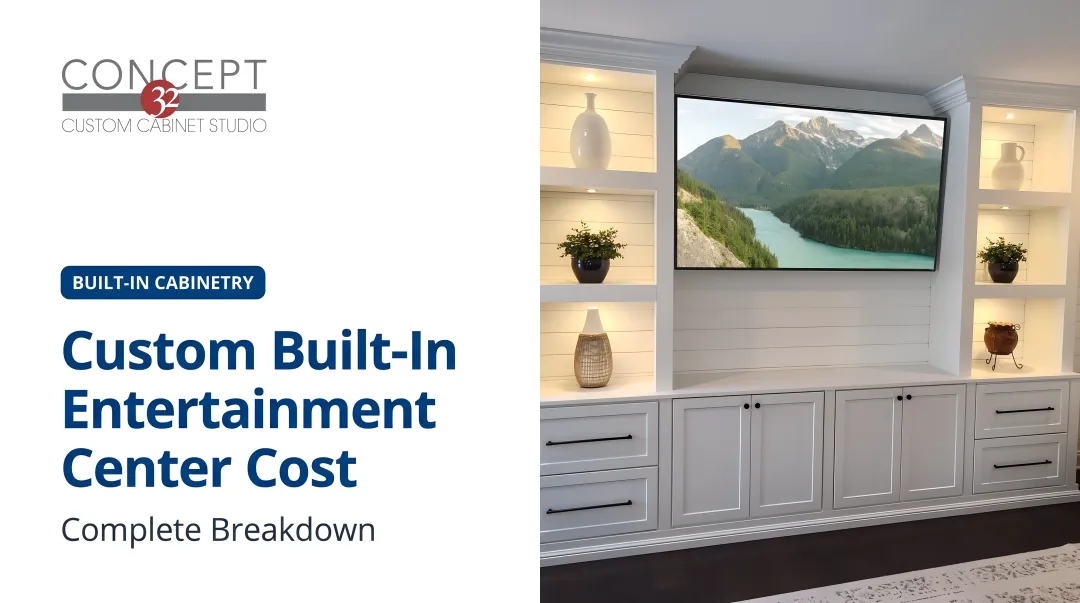 Custom Built-In Entertainment Center Cost: Complete Breakdown