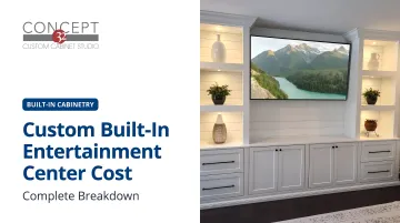 Custom Built-In Entertainment Center Cost: Complete Breakdown