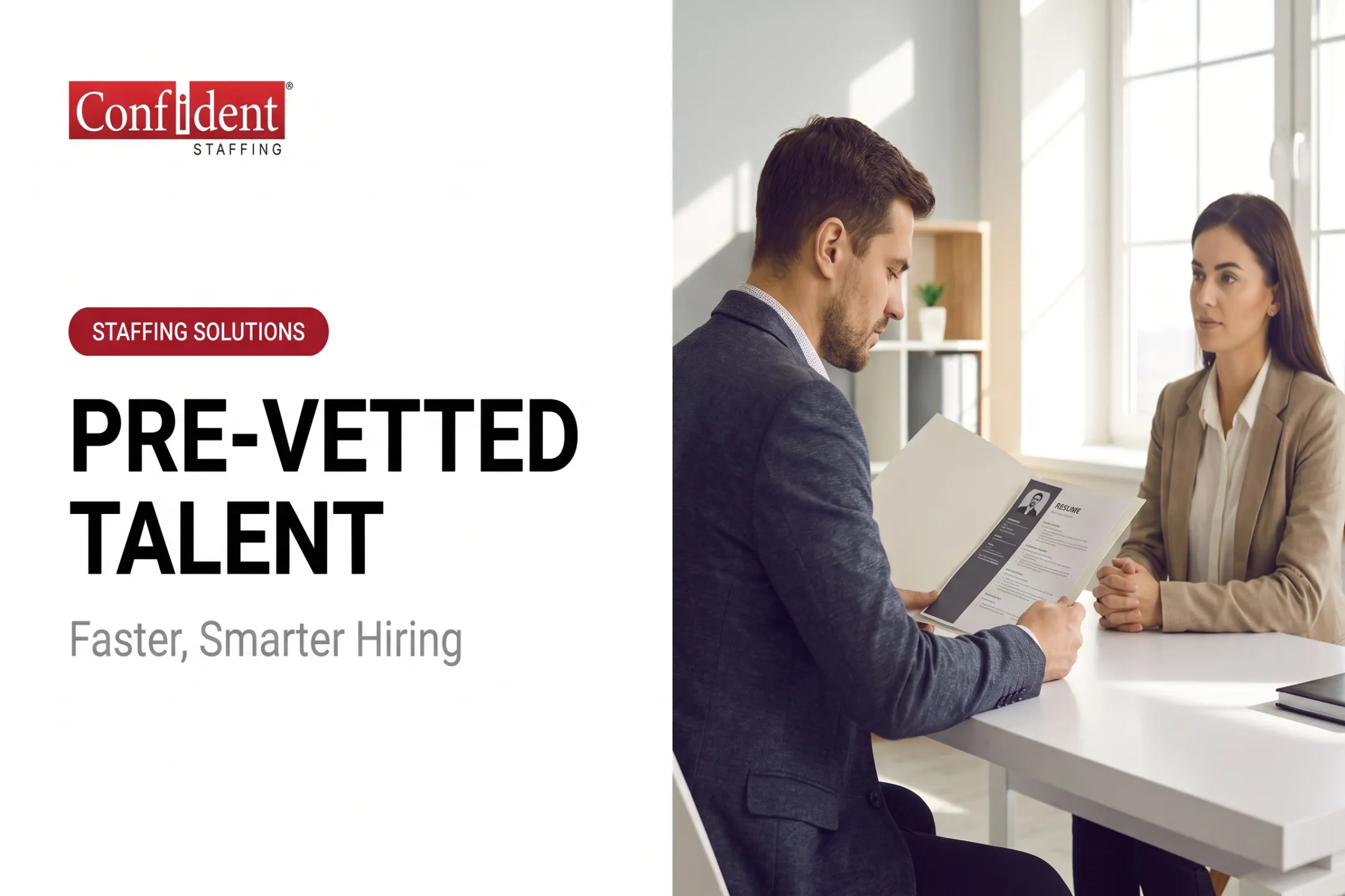 Pre-Vetted Talent: Faster, Smarter Hiring