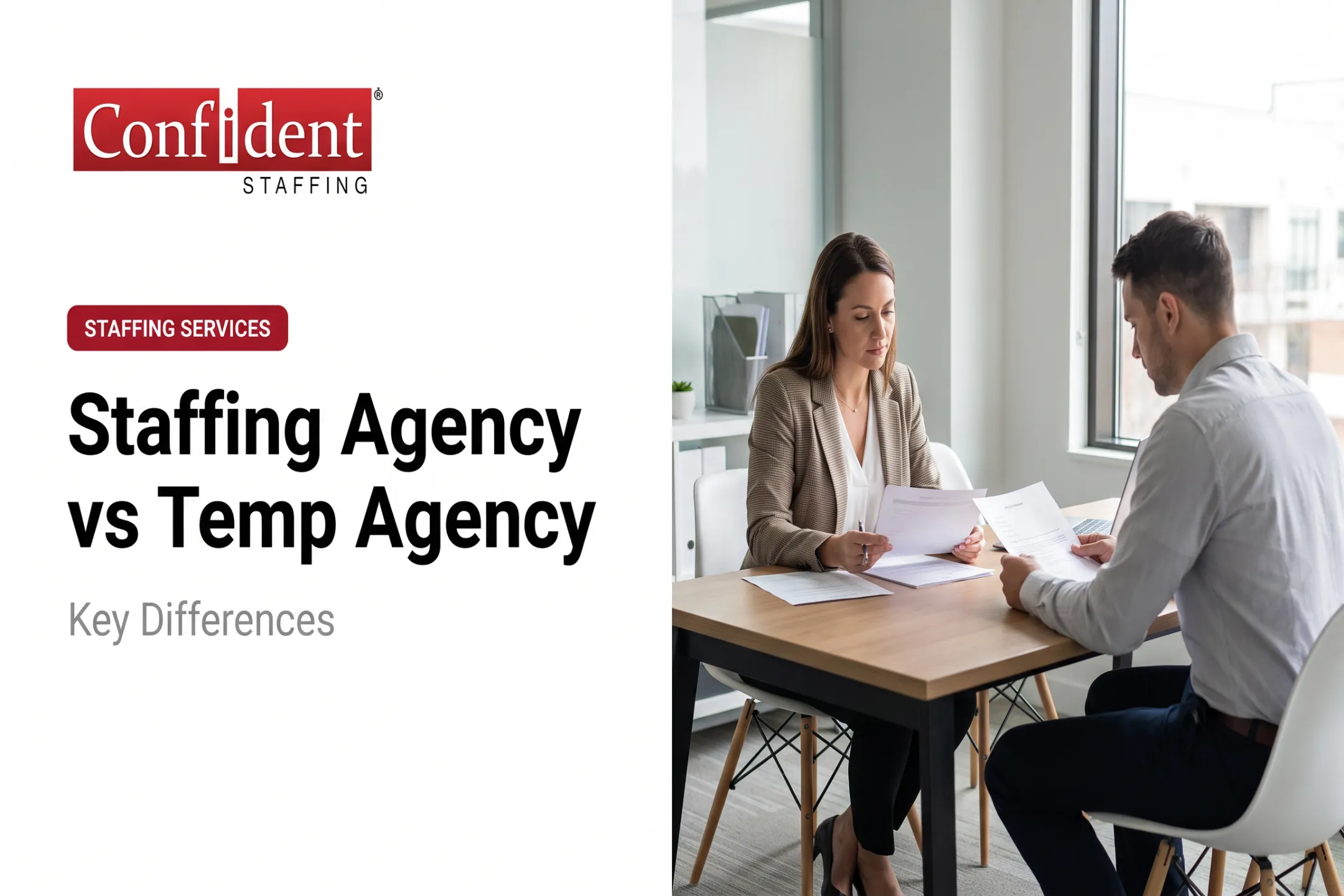 Staffing Agency vs Temp Agency: Key Differences