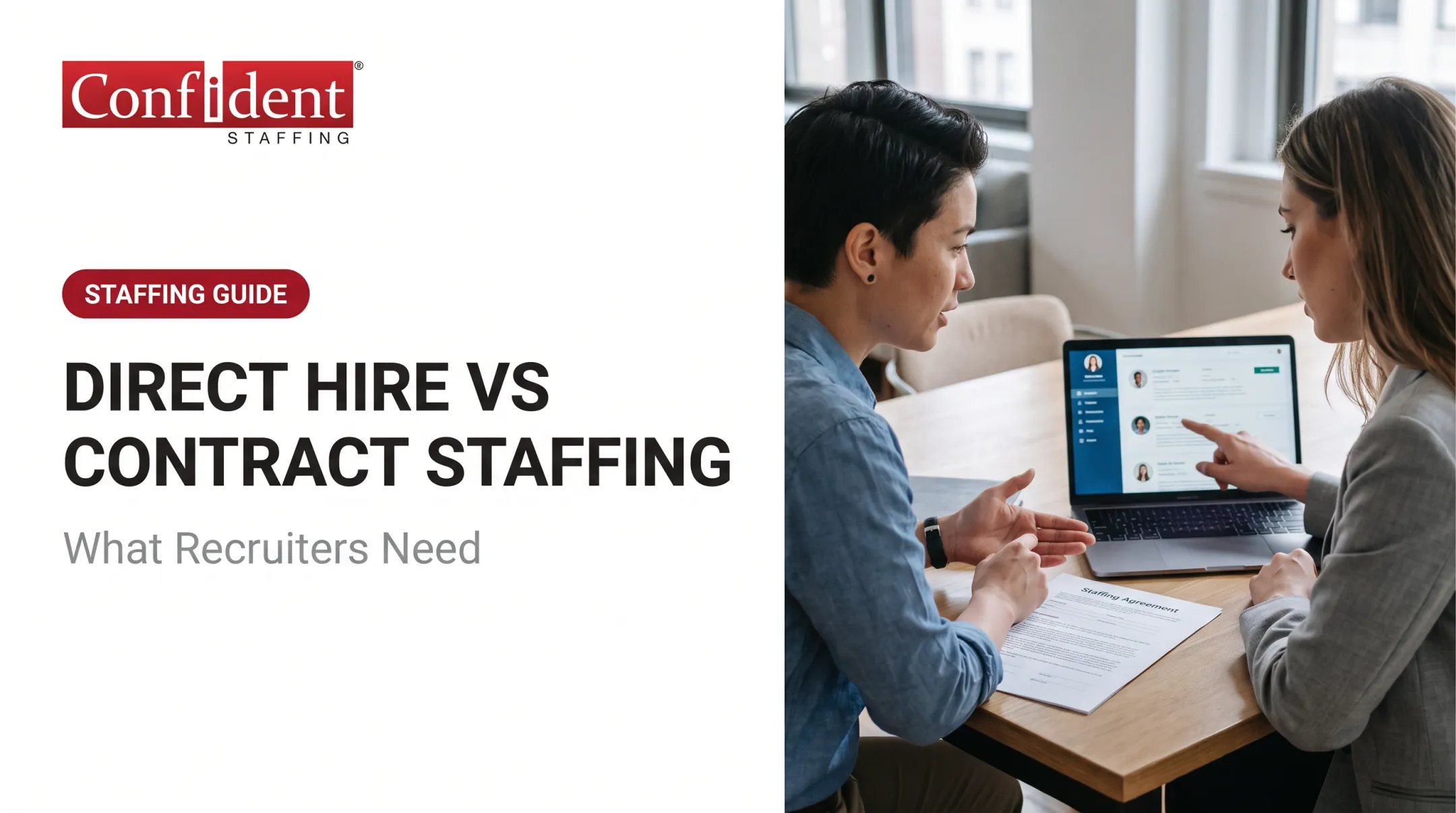 Direct Hire vs Contract Staffing: What Recruiters Need