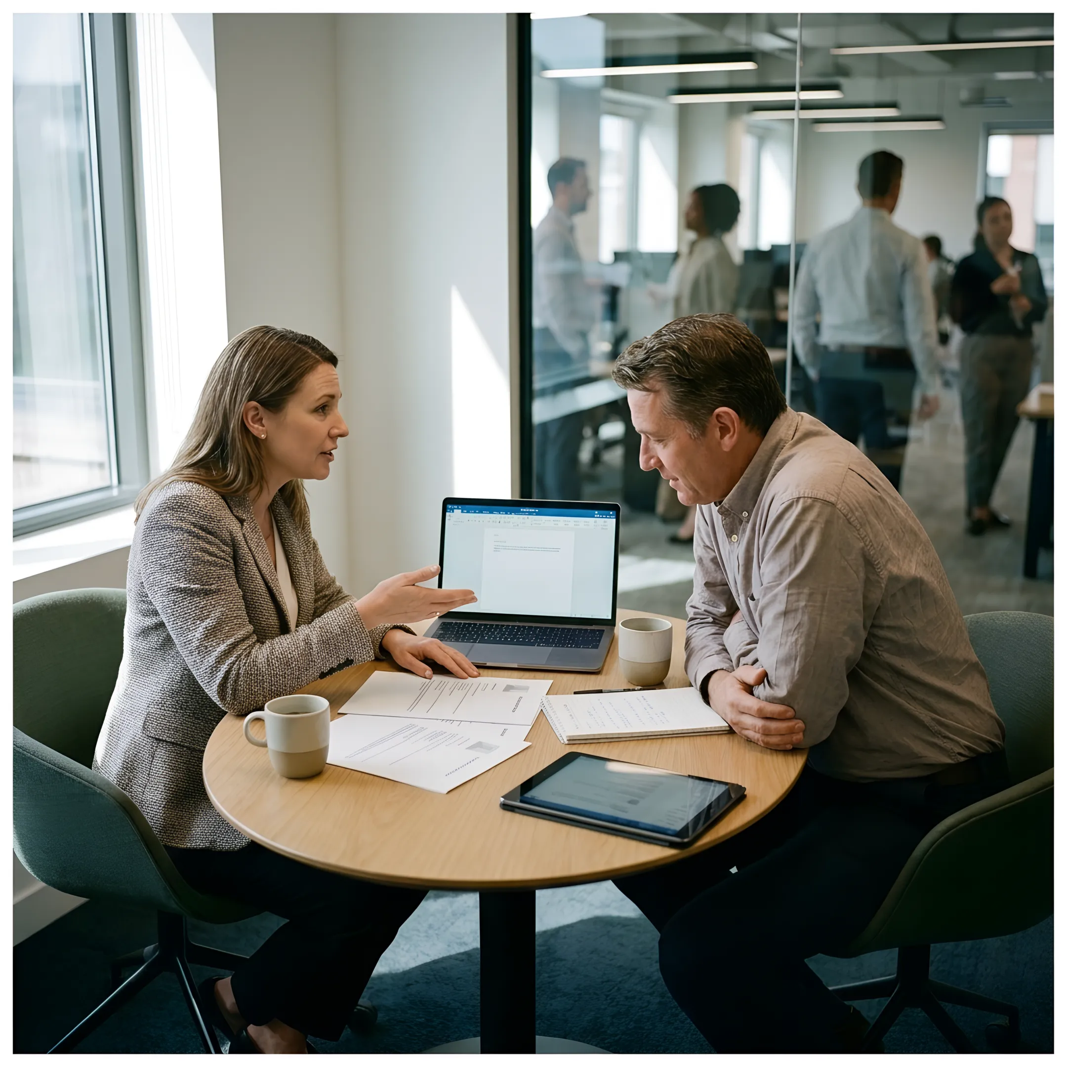 Recruiter matching candidate to employer