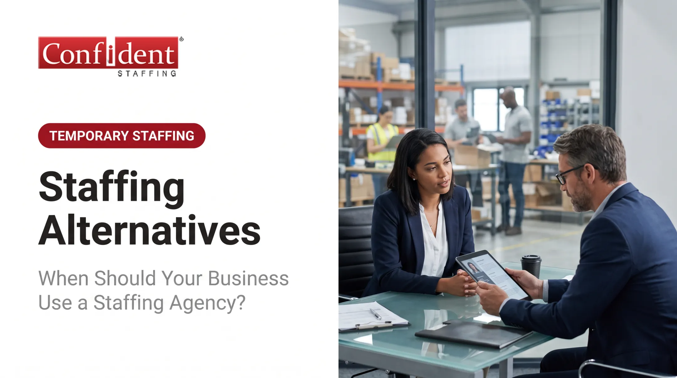 Staffing Alternatives: When Should Your Business Use a Staffing Agency?