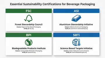 Top Sustainable Packaging Manufacturers for Beverage Brands