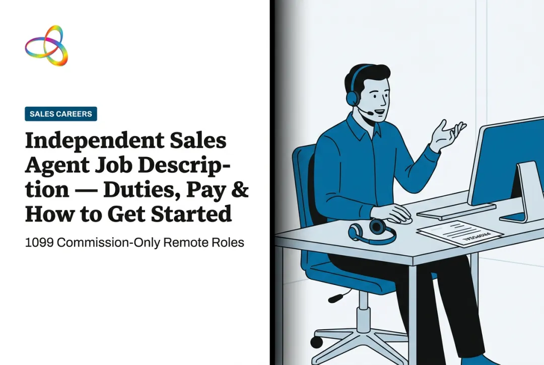 Independent Sales Agent Job Description — Duties, Pay & How to Get Started