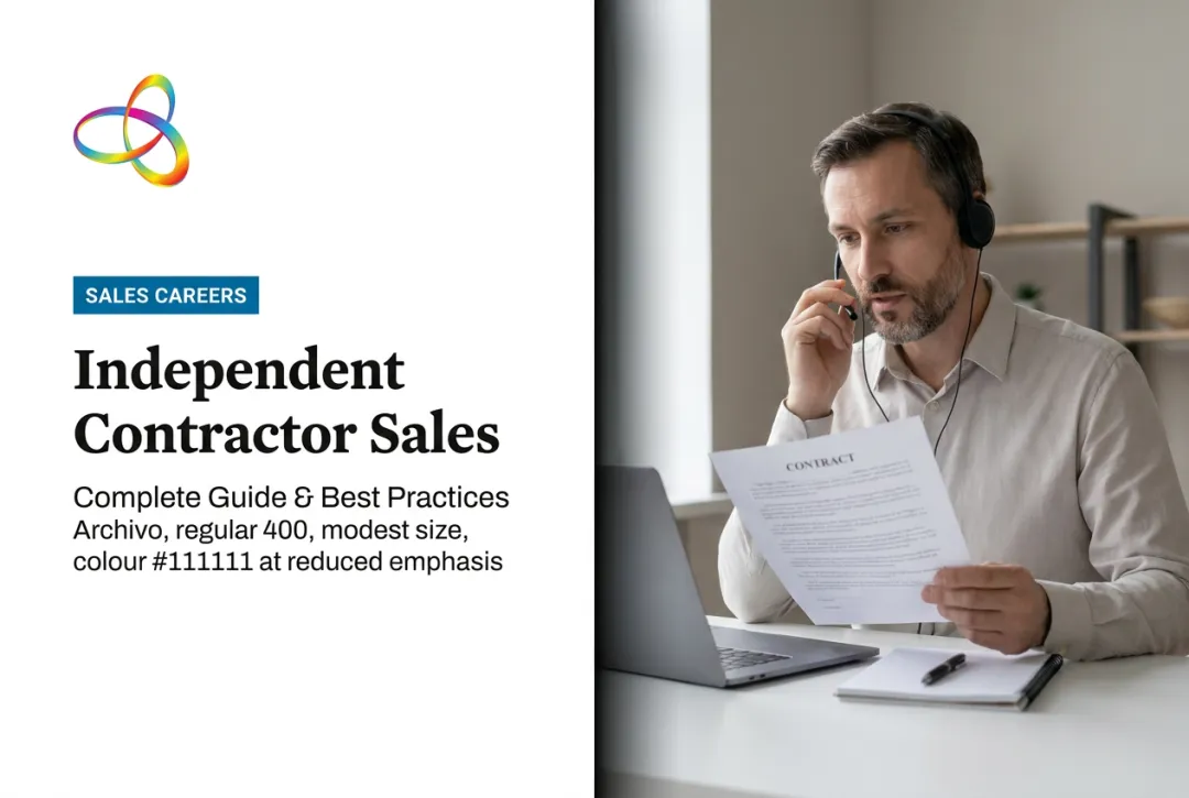 Independent Contractor Sales: Complete Guide & Best Practices