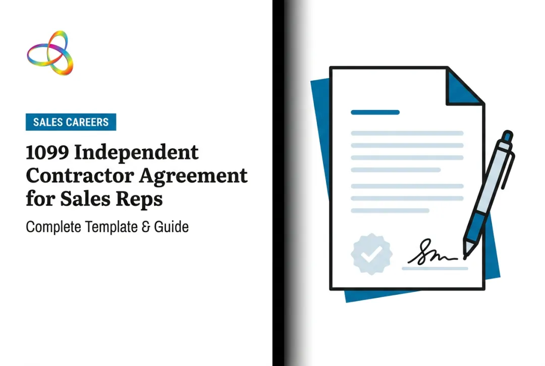 1099 Independent Contractor Agreement for Sales Reps: Complete Template & Guide