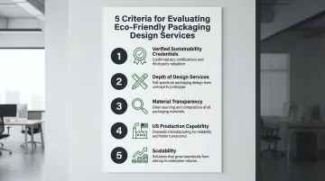 Five criteria for evaluating eco-friendly packaging design services selection guide