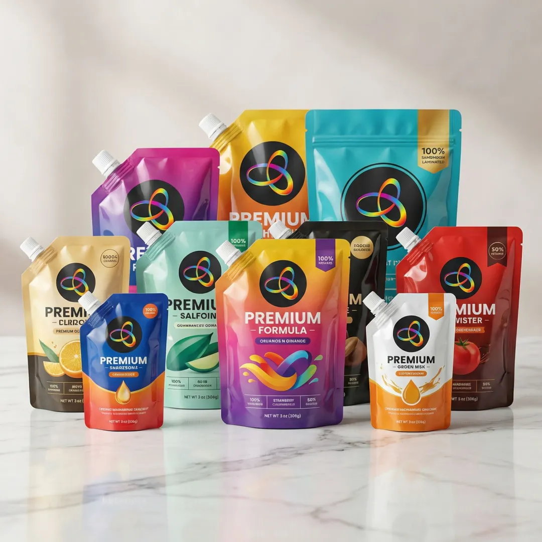 Stand Up Pouches with Spout — Packaging Solutions