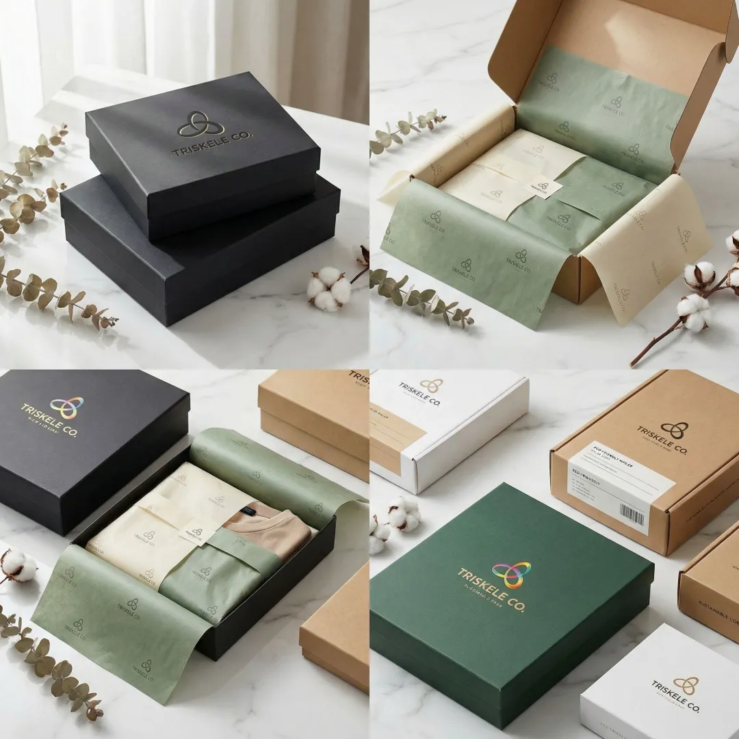 Custom Fashion Packaging & Recycled Shipping Solutions