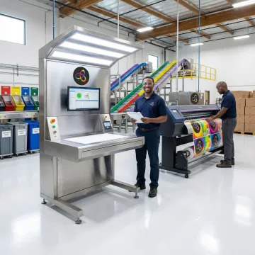 Private label packaging production line showing quality control and fulfillment operations