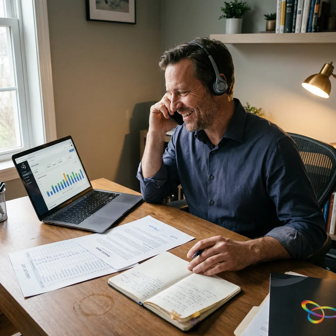 Remote sales process from lead to commission