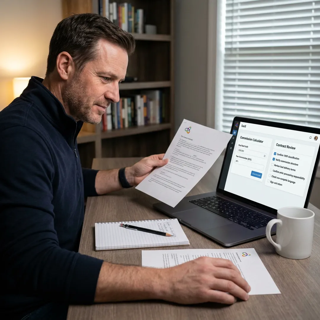 1099 sales agreement review process