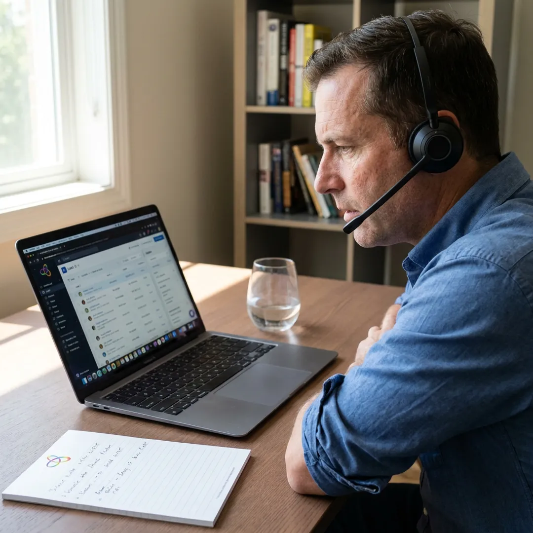 Sales closer working remotely on commission opportunities