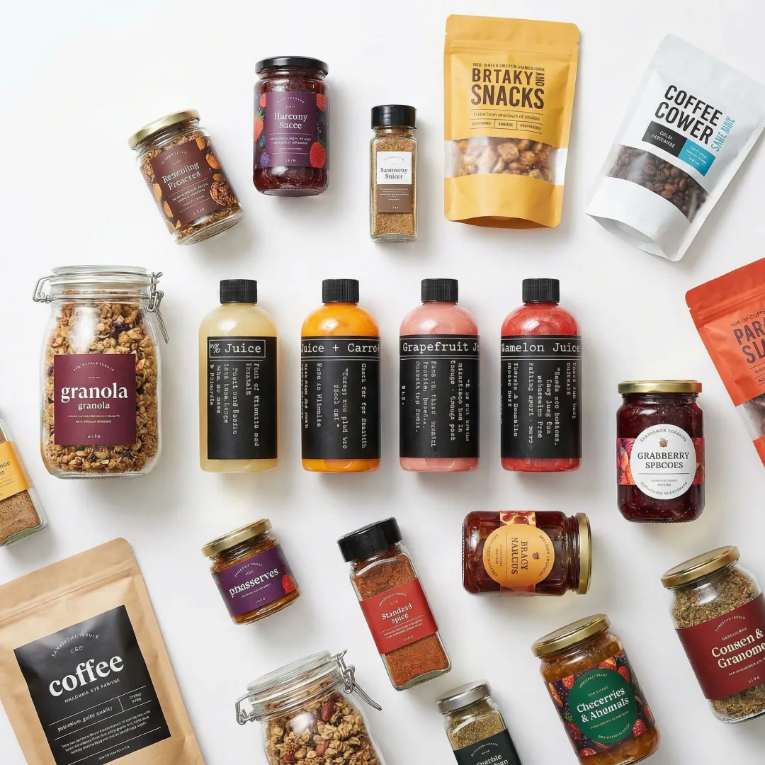 Custom Food Labels & Packaging Labels