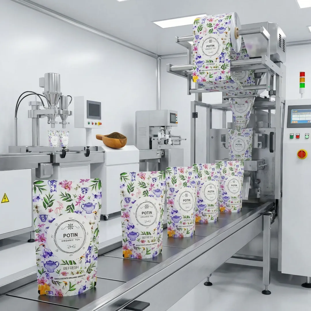 Custom Digital Printing VFFS Pouches & Flexible Packaging