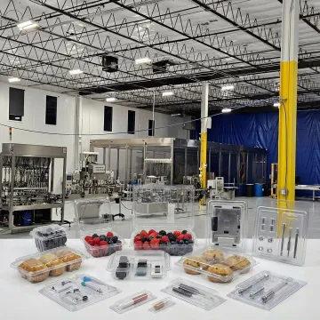 Custom thermoformed plastic packaging trays and clamshells for product protection