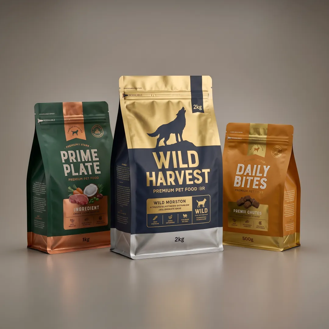 Foil Printed Pet Food Packaging Solutions