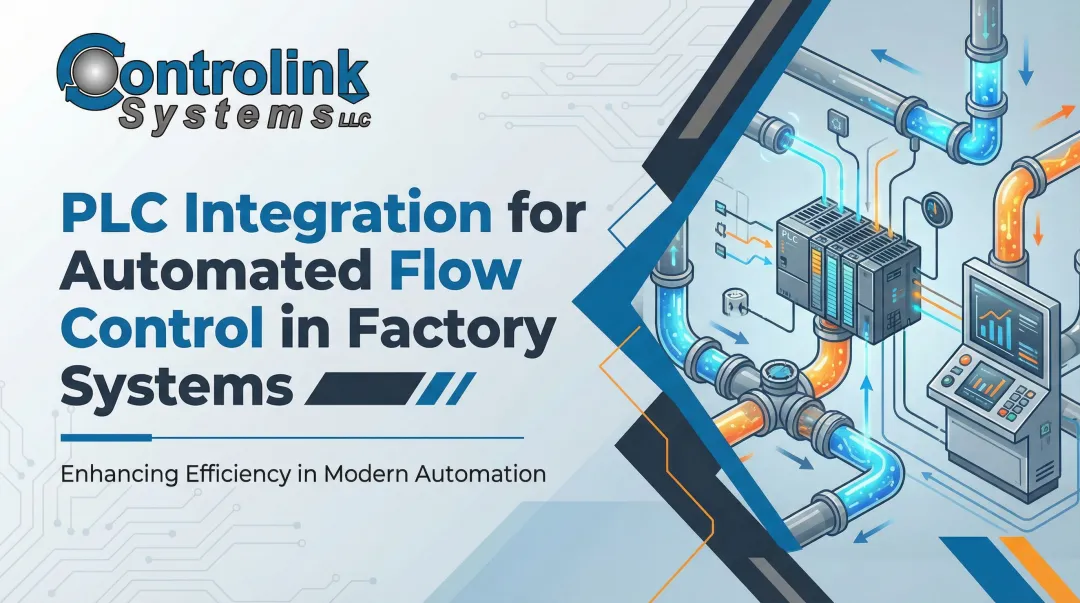 PLC Integration for Automated Flow Control in Factory Systems