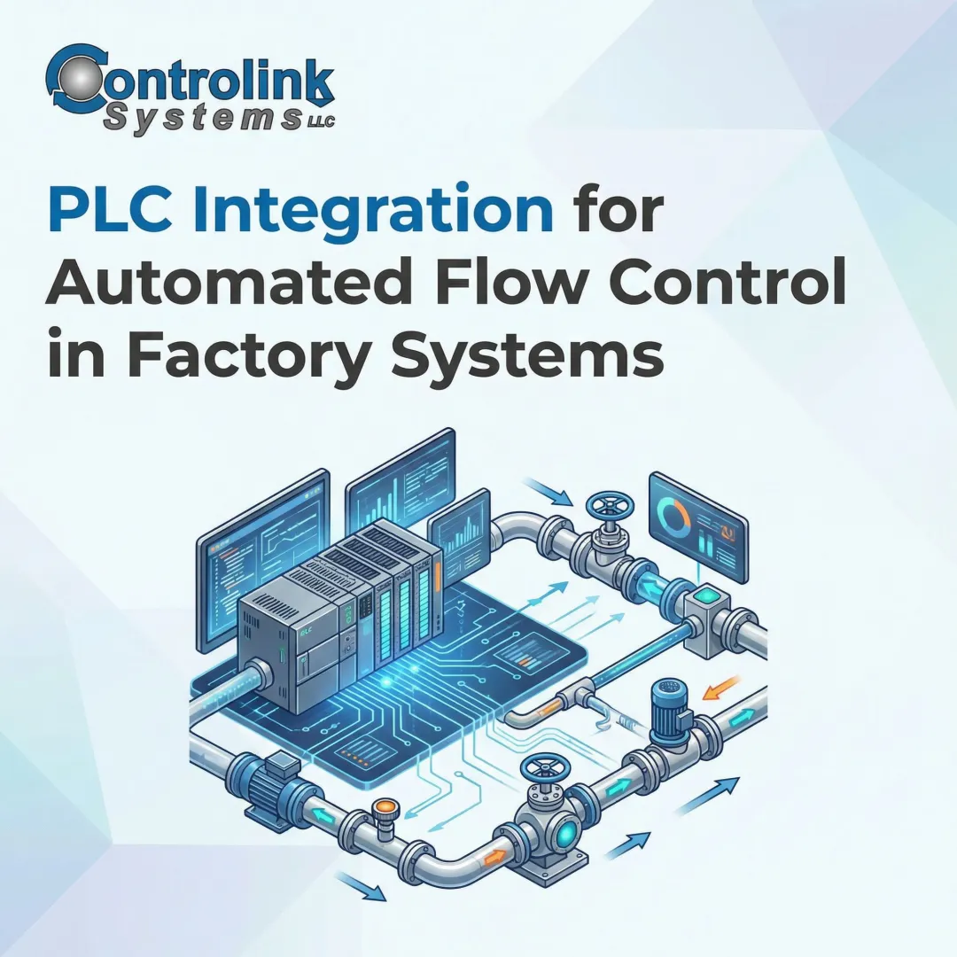 PLC Integration for Automated Flow Control in Factory Systems