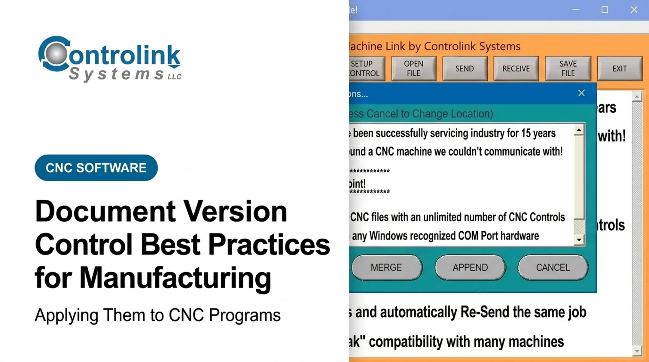 Document Version Control Best Practices for Manufacturing: Applying Them to CNC Programs