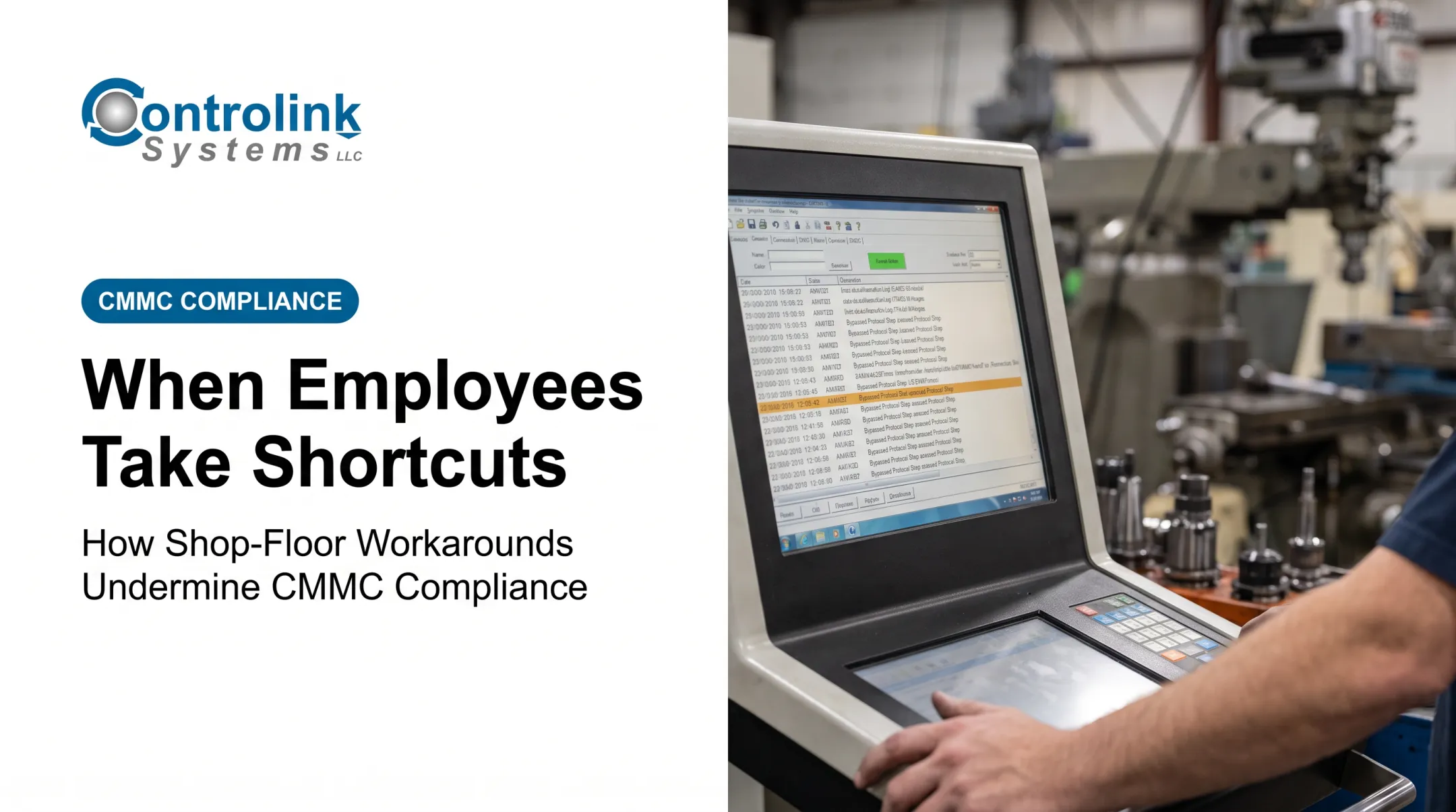 When Employees Take Shortcuts: How Shop-Floor Workarounds Undermine CMMC Compliance