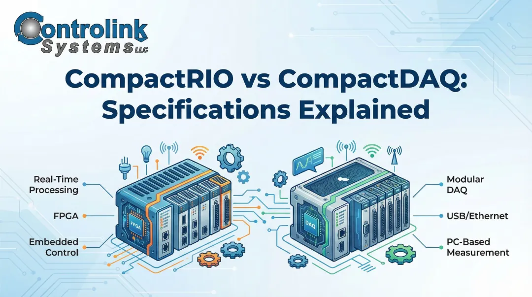 CompactRIO vs CompactDAQ: Specifications Explained