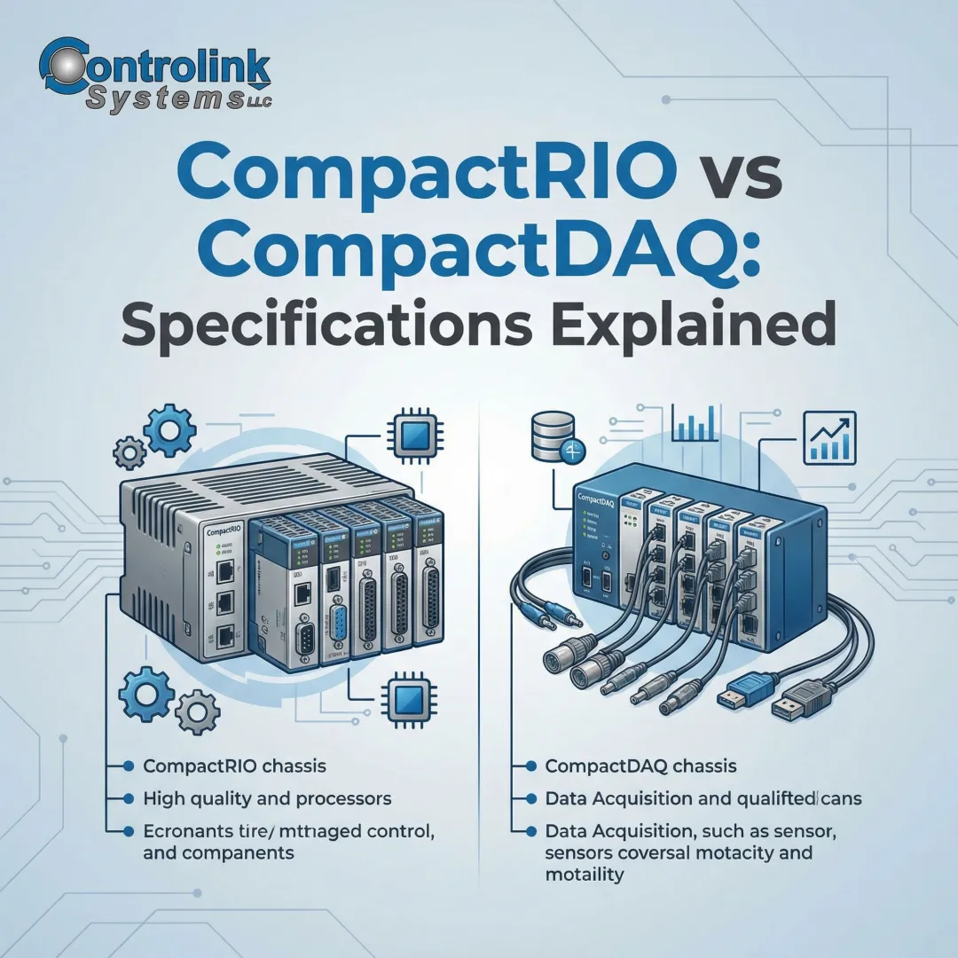CompactRIO vs CompactDAQ: Specifications Explained