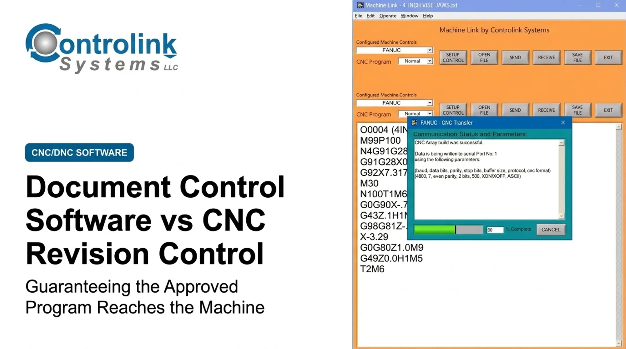 Document Control Software vs CNC Revision Control: Guaranteeing the Approved Program Reaches the Machine