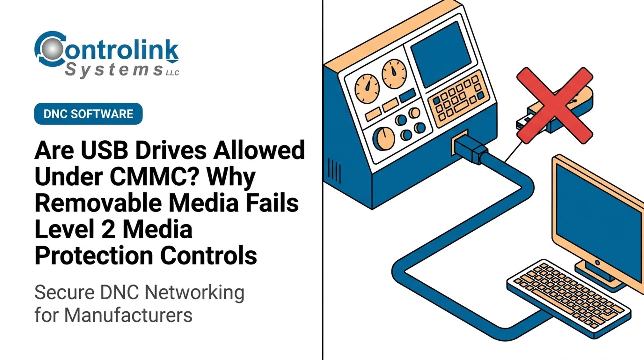 Are USB Drives Allowed Under CMMC? Why Removable Media Fails Level 2 Media Protection Controls