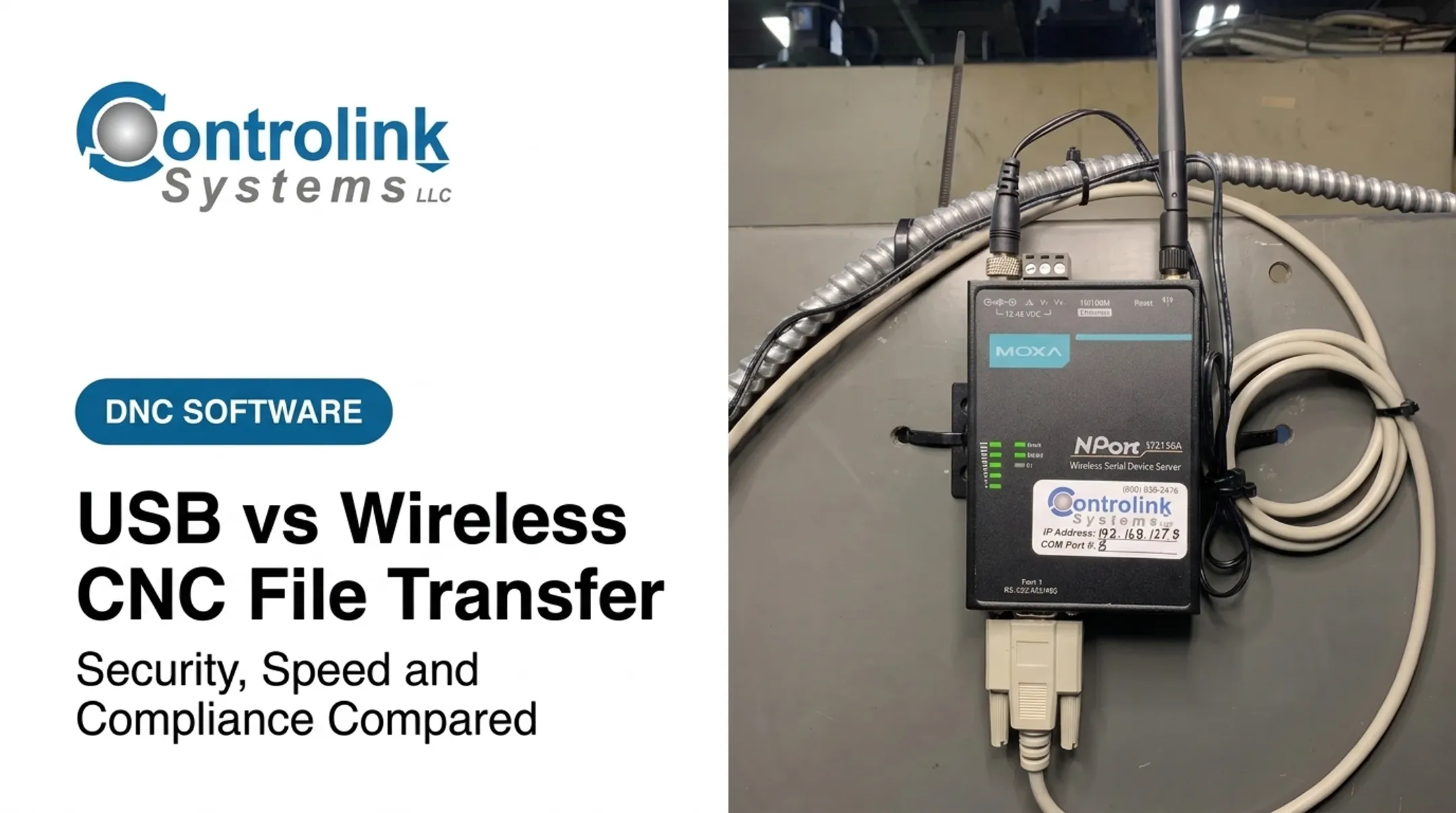 USB vs Wireless CNC File Transfer: Security, Speed and Compliance Compared