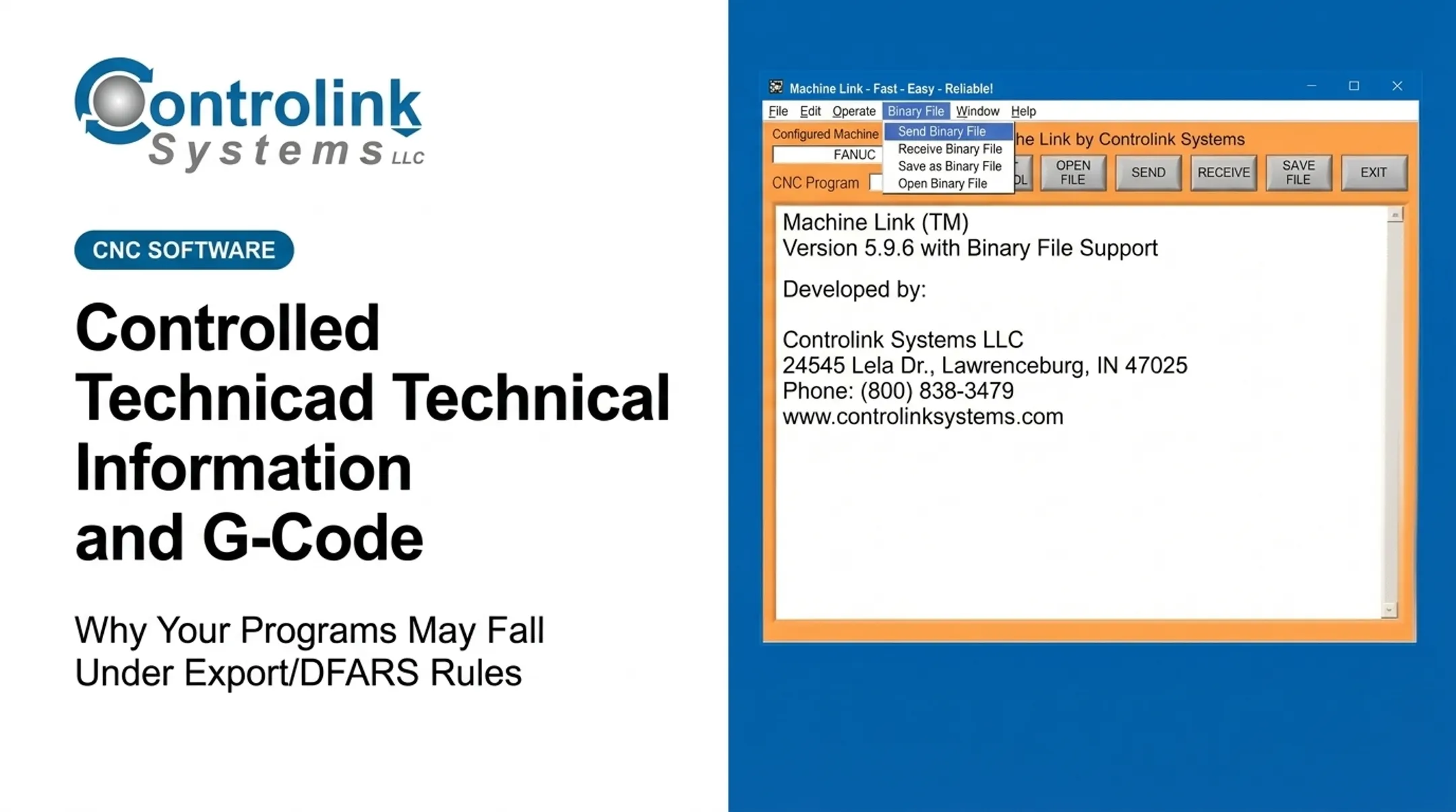 Controlled Technical Information and G-Code: Why Your Programs May Fall Under Export/DFARS Rules