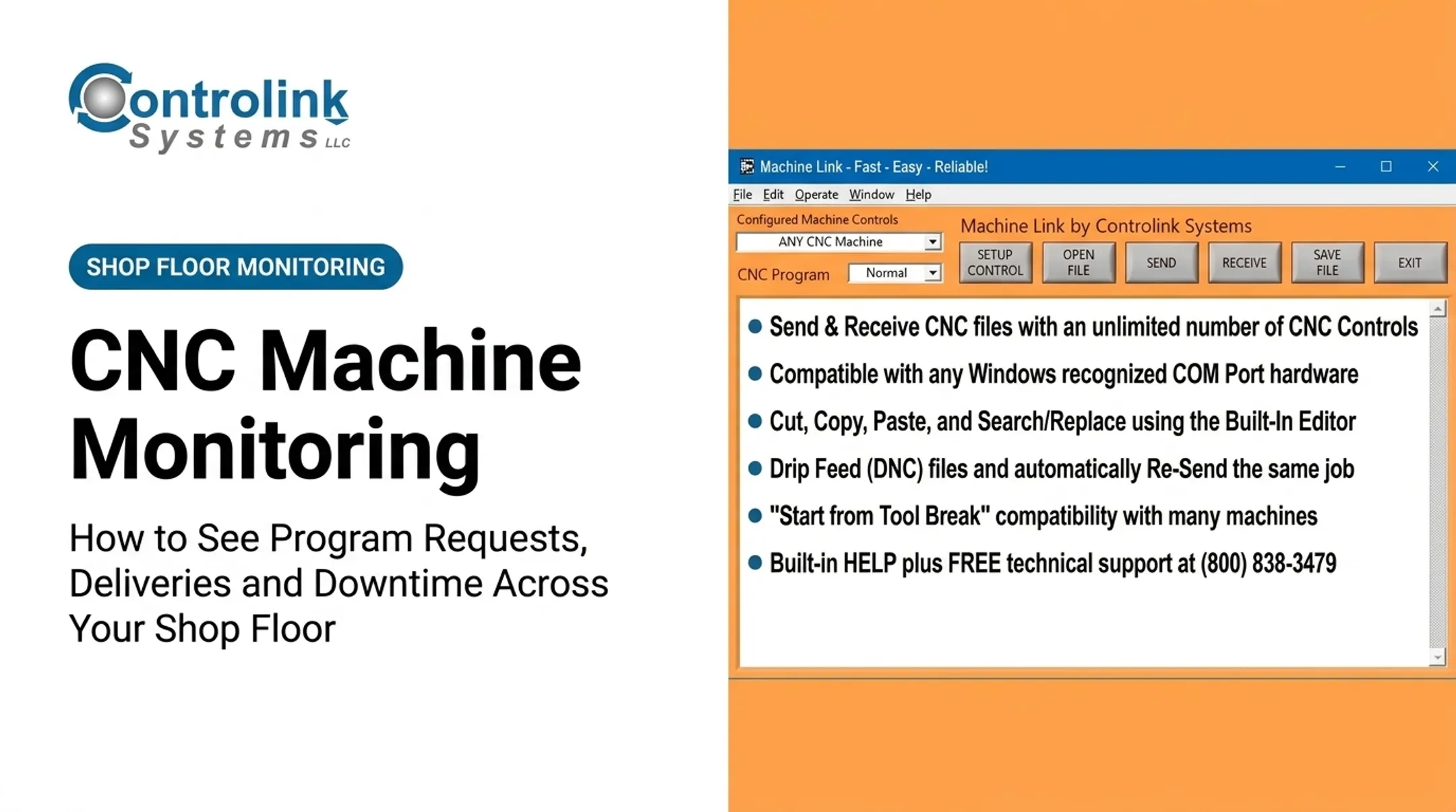CNC Machine Monitoring: How to See Program Requests, Deliveries and Downtime Across Your Shop Floor