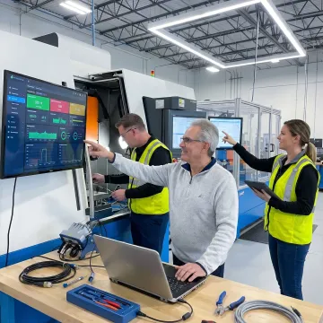 Factory monitoring implementation process