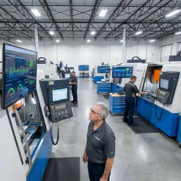 Machine Monitoring Services for Manufacturing