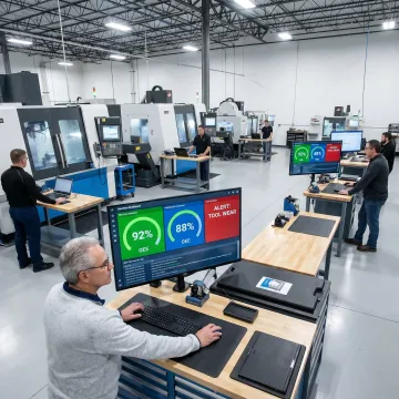 Machine Monitoring & DNC Software — OEE & Alerts