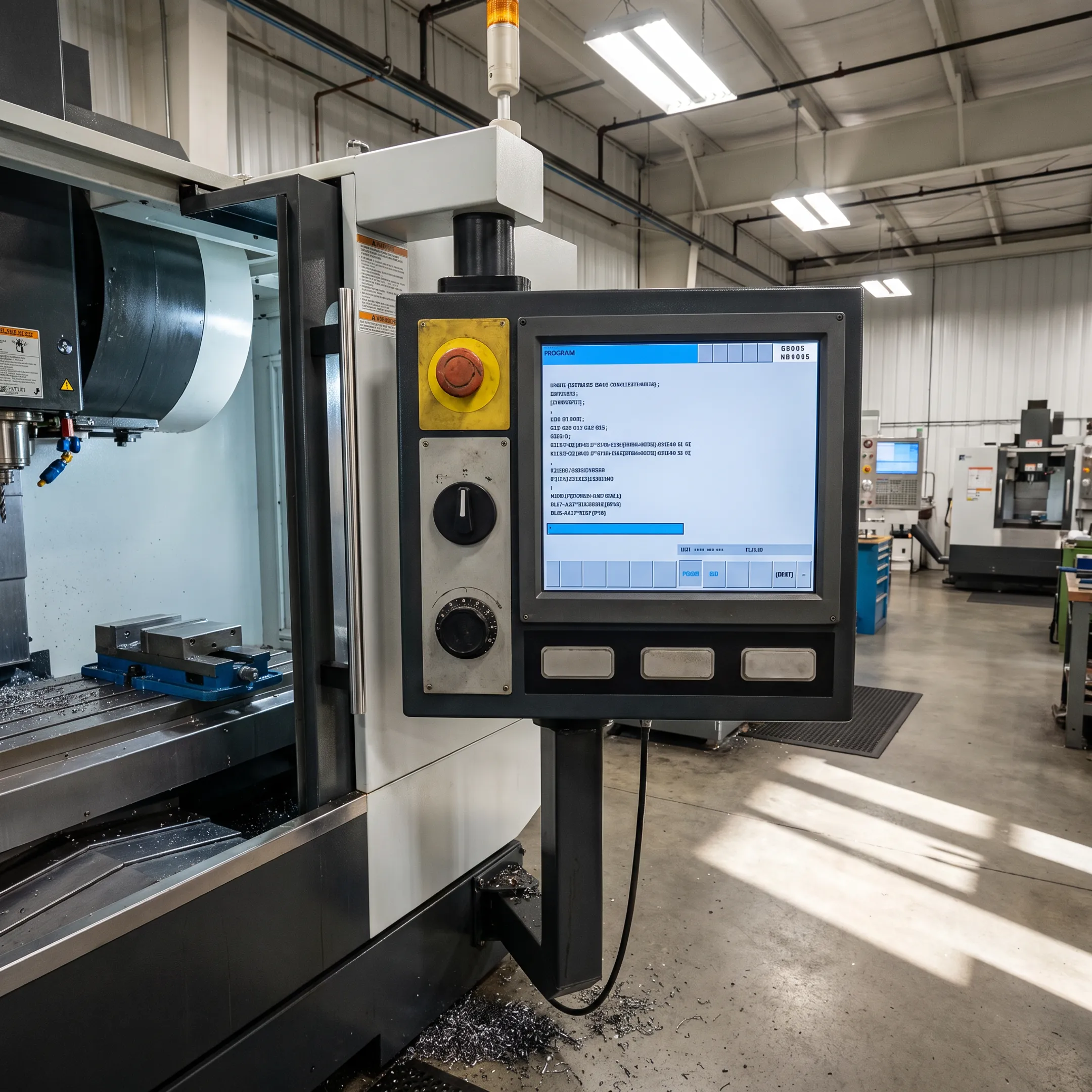 CNC programming and revision workflow from workstation to machine