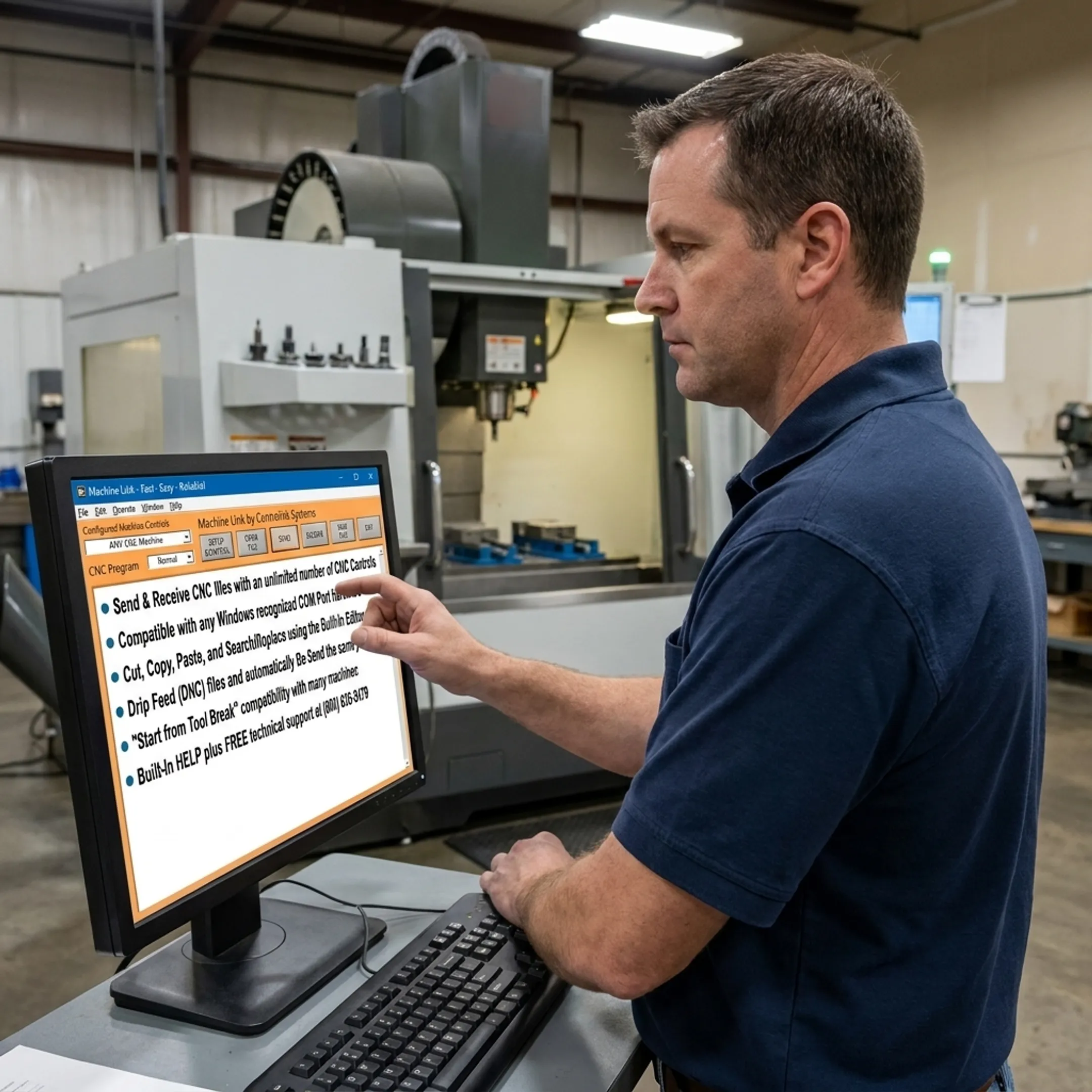 Engineering to CNC machine workflow diagram