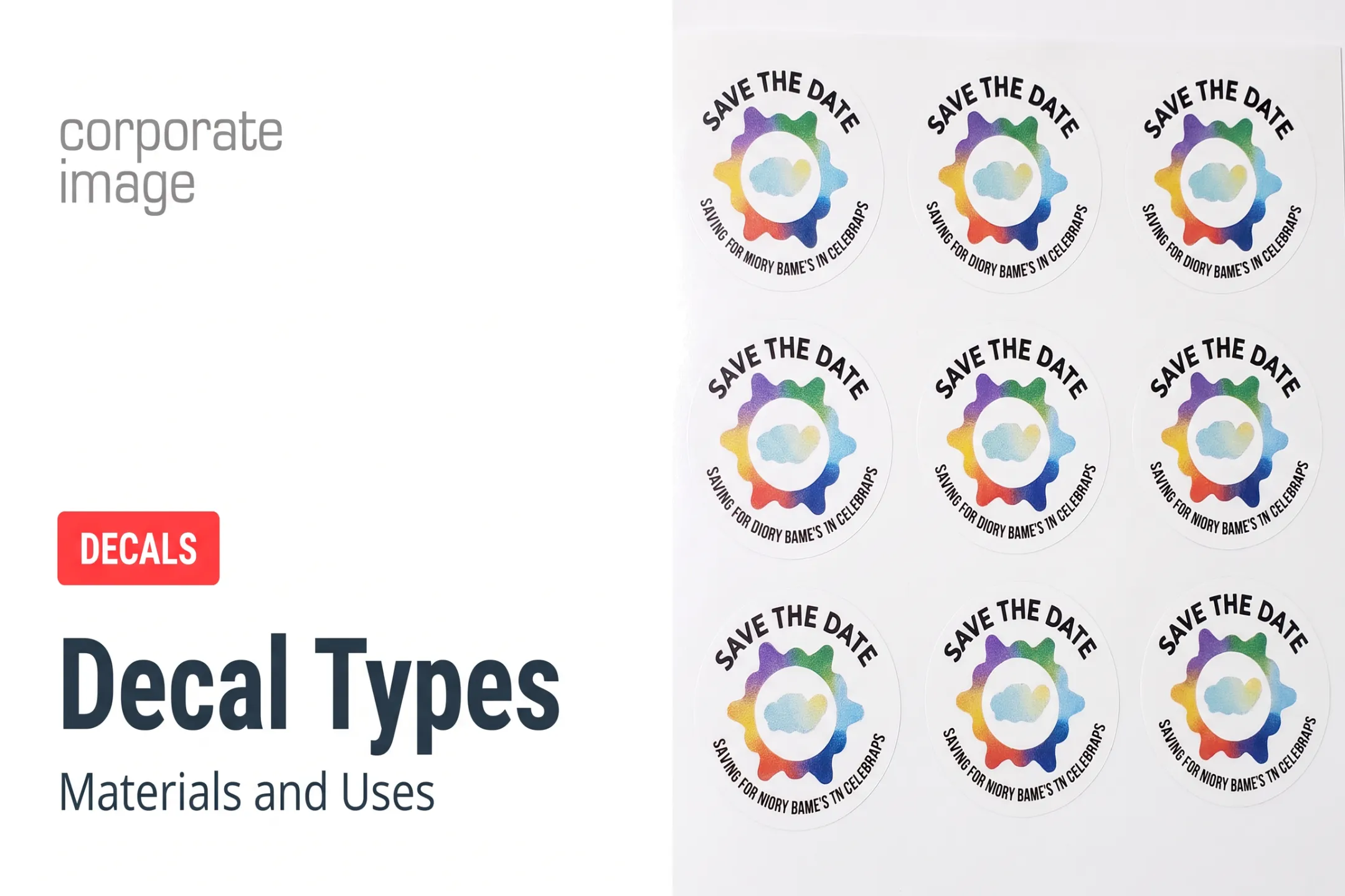 Decal Types: Materials and Uses