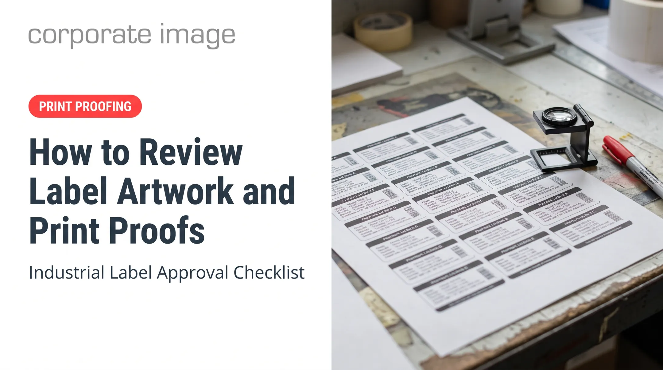 How to Review Label Artwork and Print Proofs