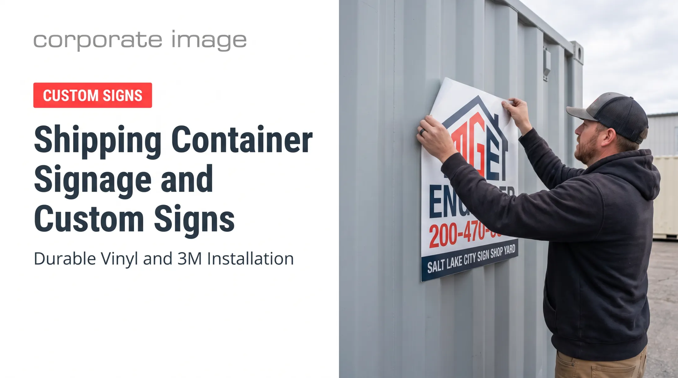 Shipping Container Signage and Custom Signs