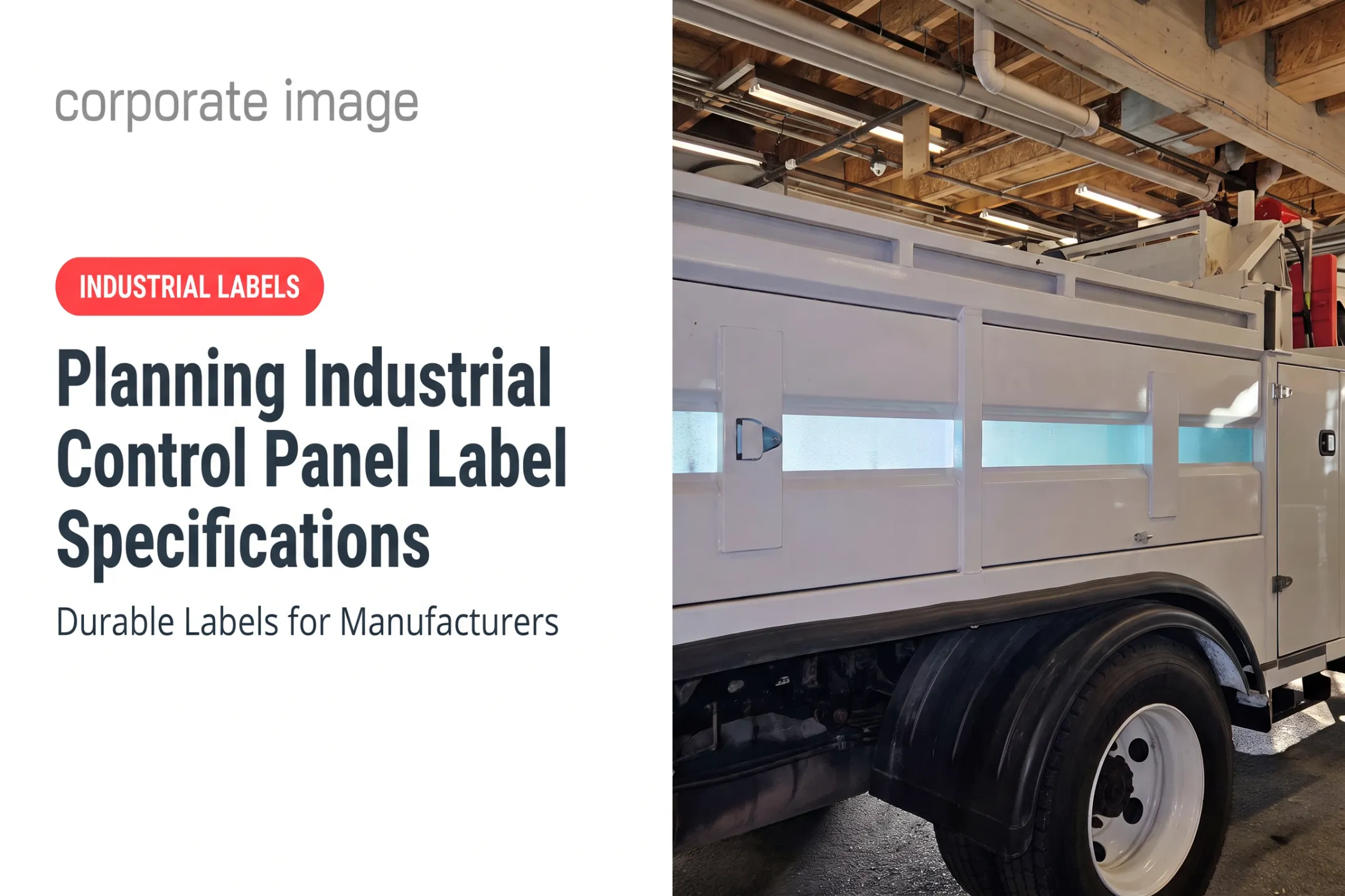 Planning Industrial Control Panel Label Specifications