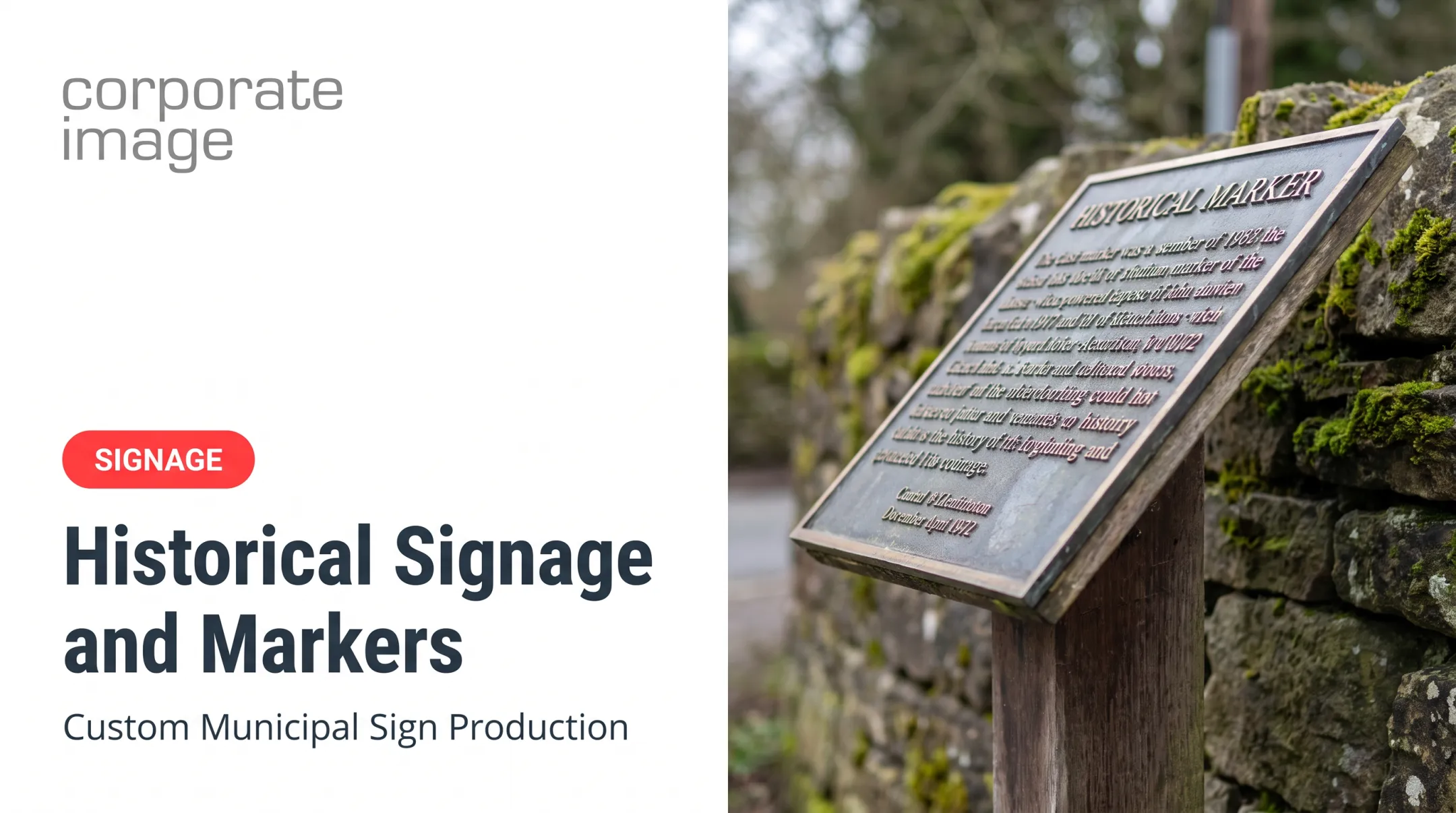 Historical Signage and Markers