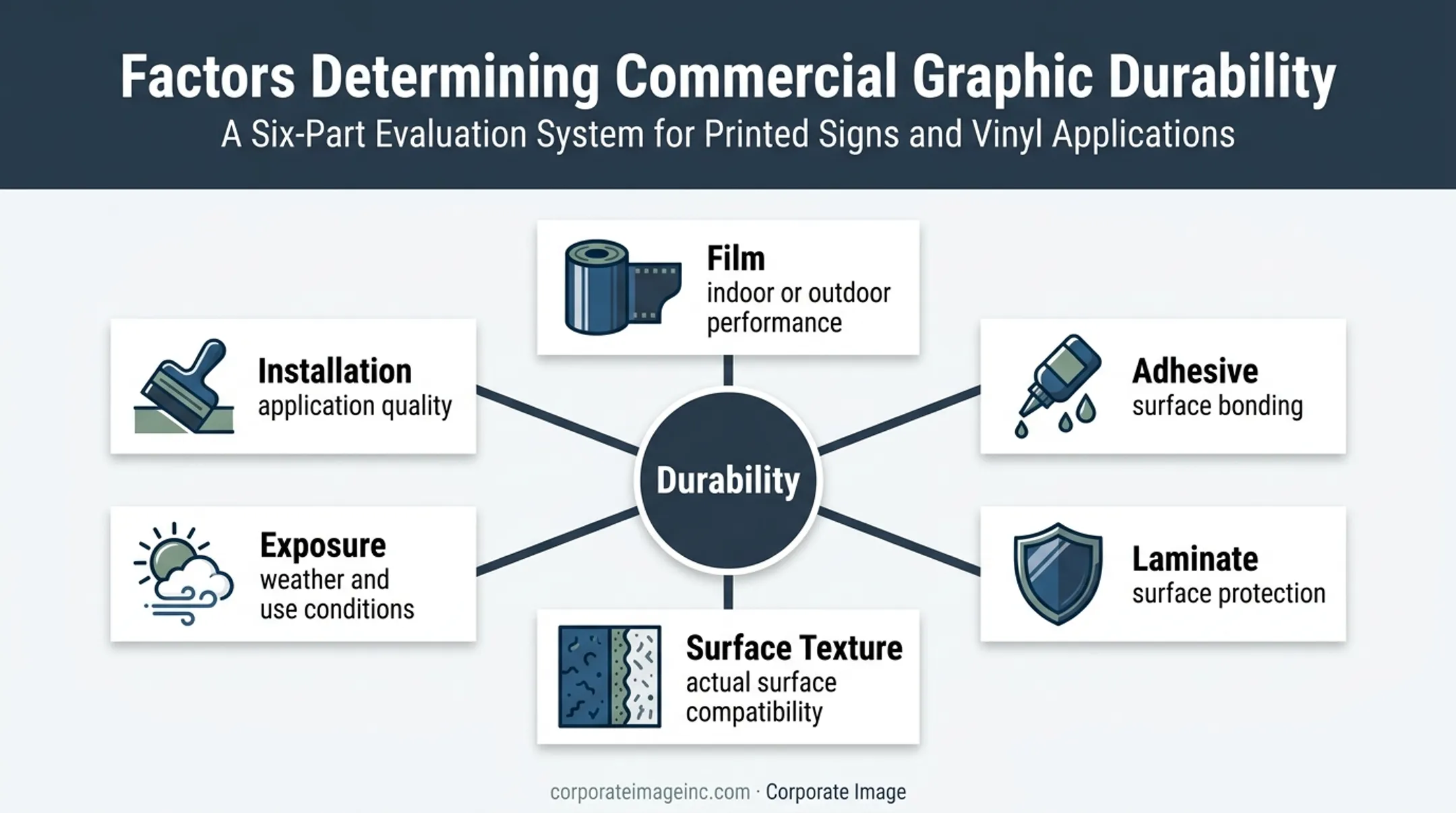 Six factors that determine decal durability beyond cut style