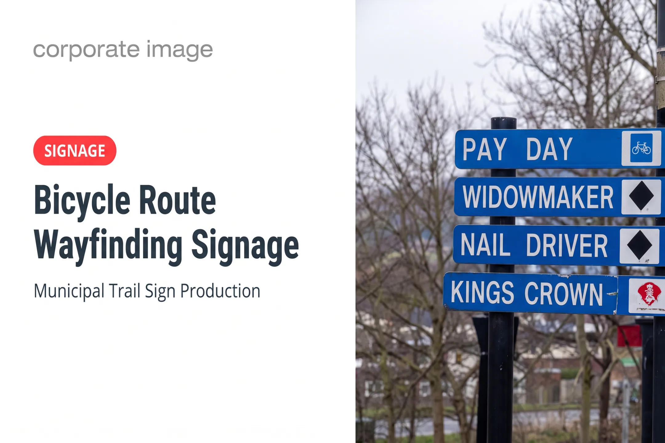 Bicycle Route Wayfinding Signage