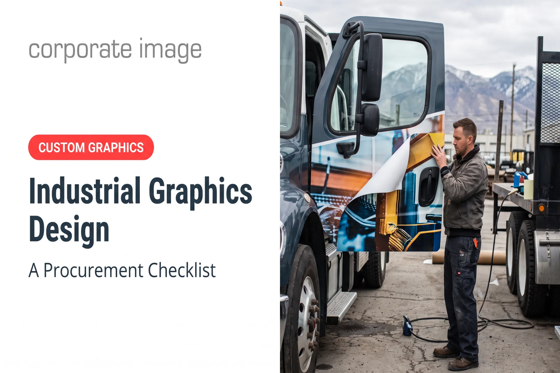 Industrial Graphics Design: A Procurement Checklist