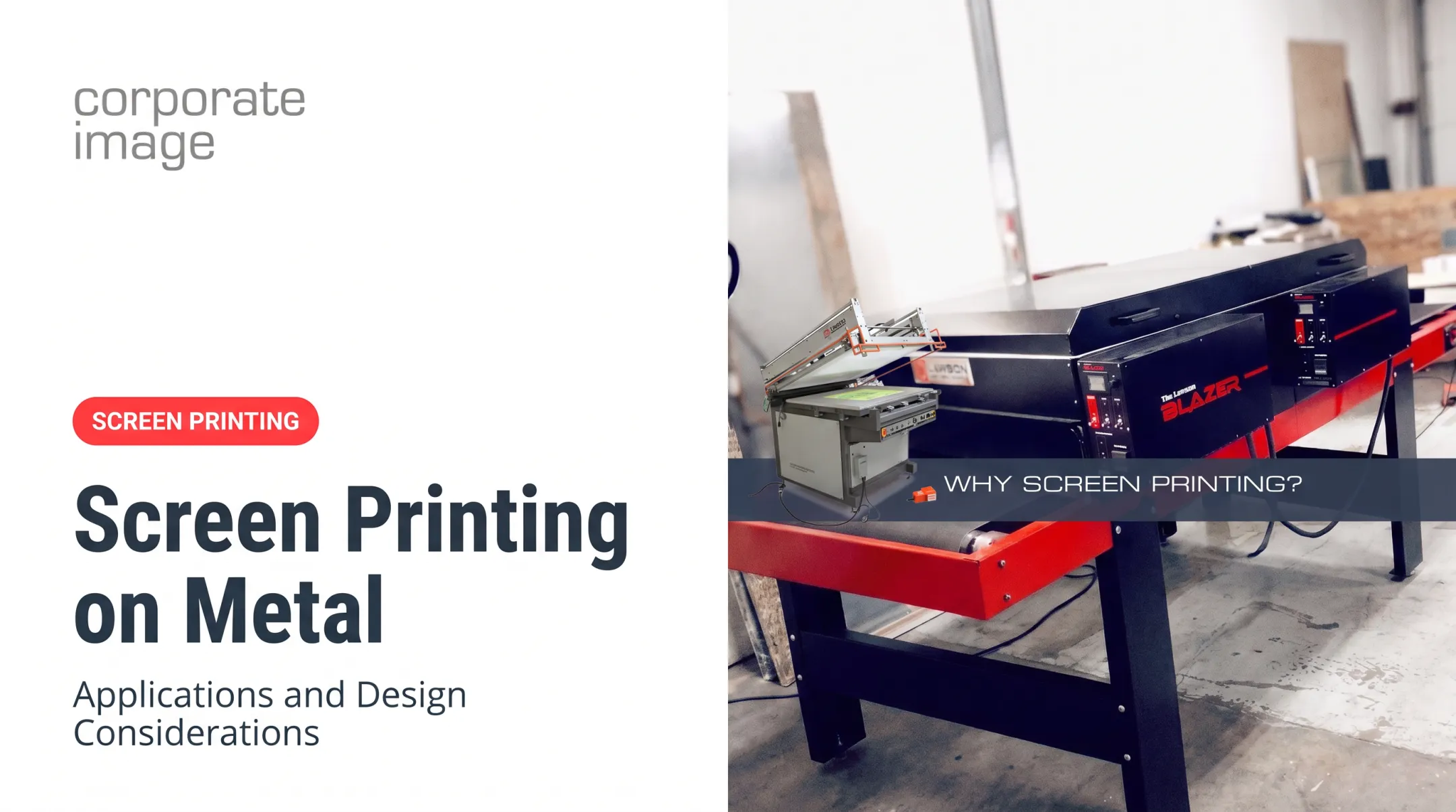 Screen Printing on Metal: Applications and Design Considerations