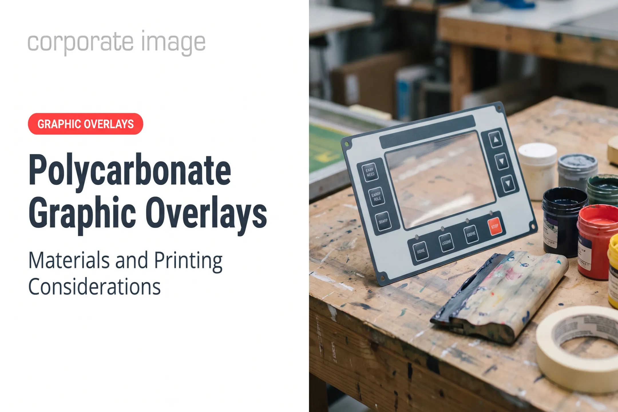 Polycarbonate Graphic Overlays: Materials and Printing Considerations