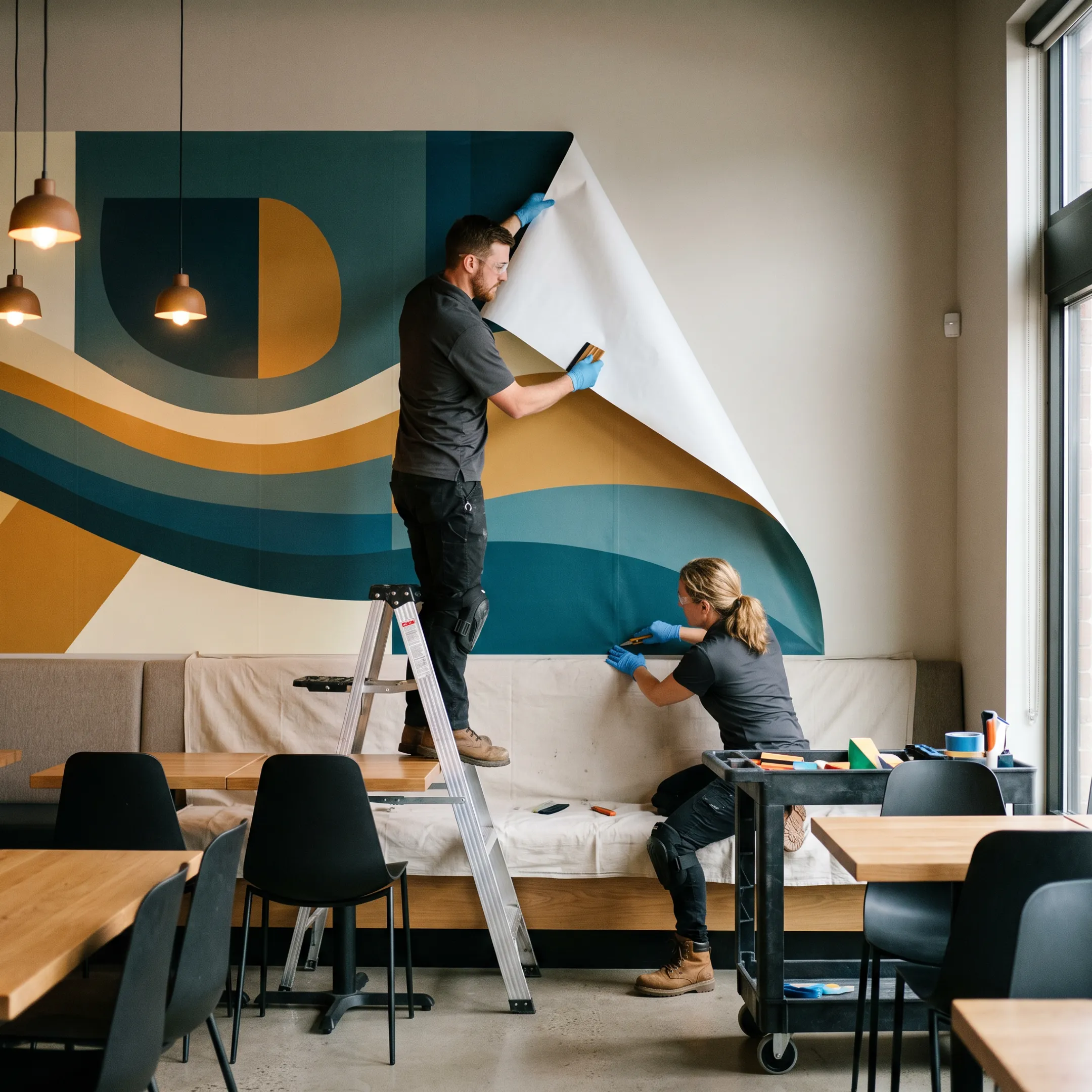 Restaurant Wall Graphics