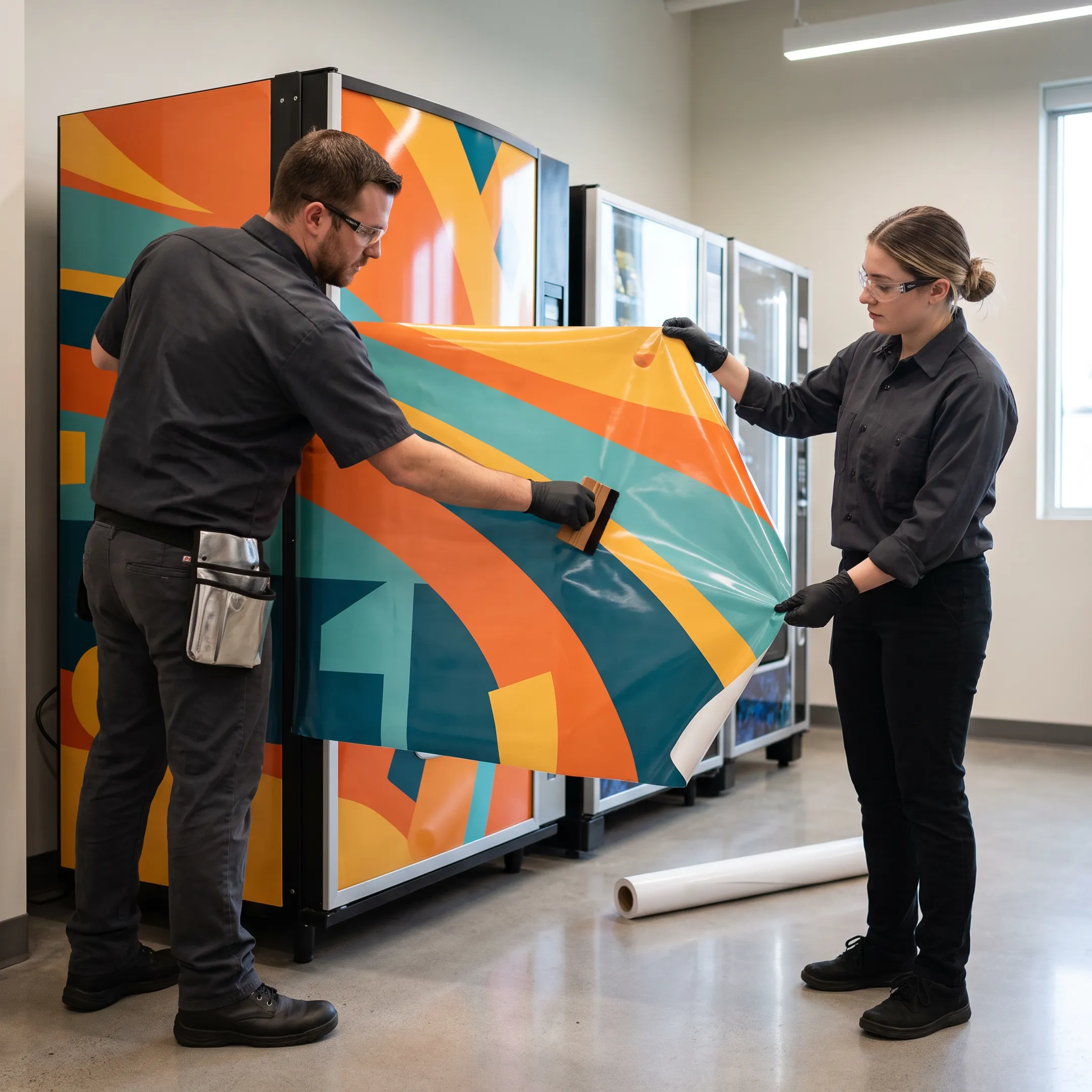 Custom Vending Machine Graphics and Vinyl Wraps